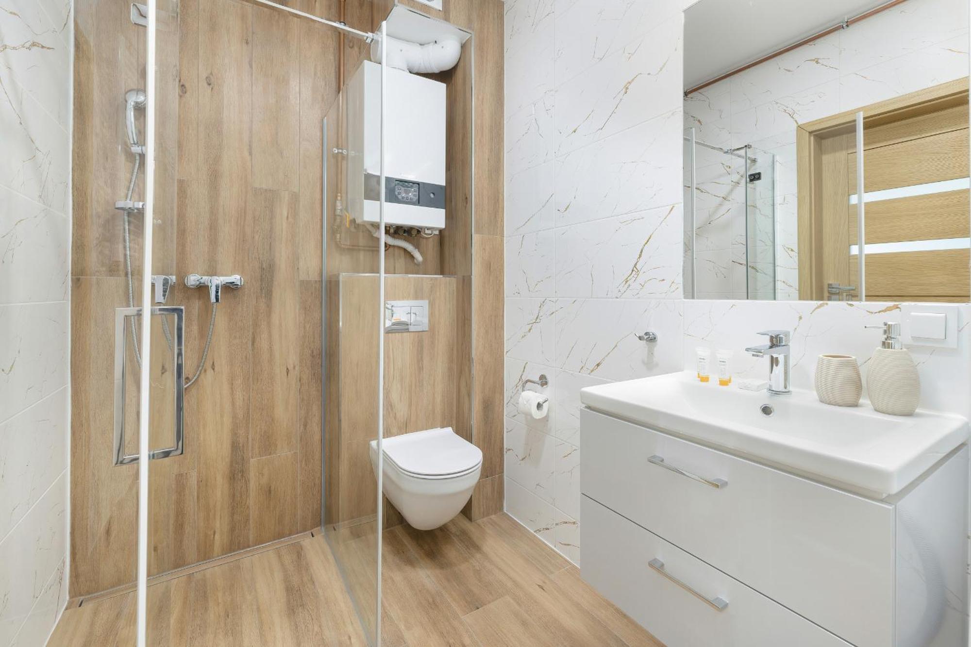 Nadmorski Apartament Z Parkingiem W Ustroniu Morskim By Noclegi Renters 우스트 노리 모르스키 외부 사진